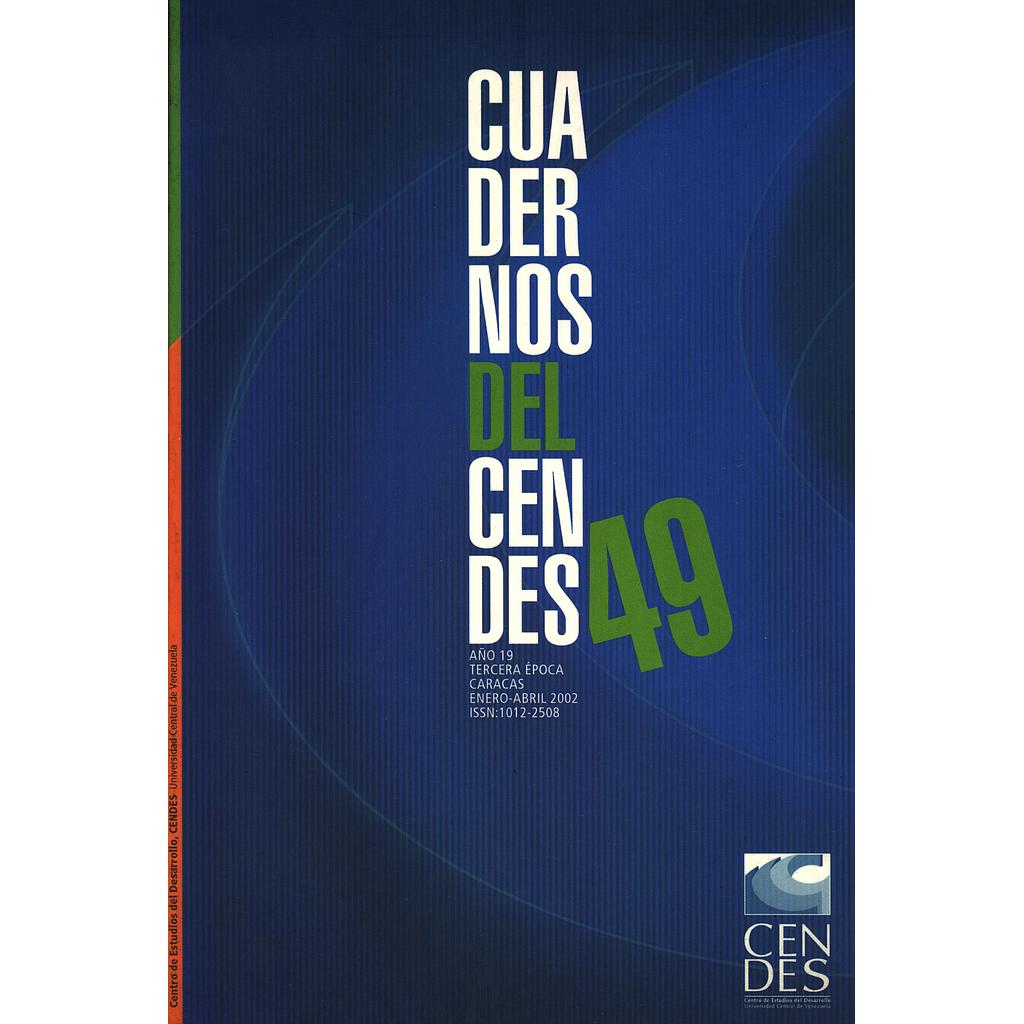 Cuadernos del CENDES N°49/2002