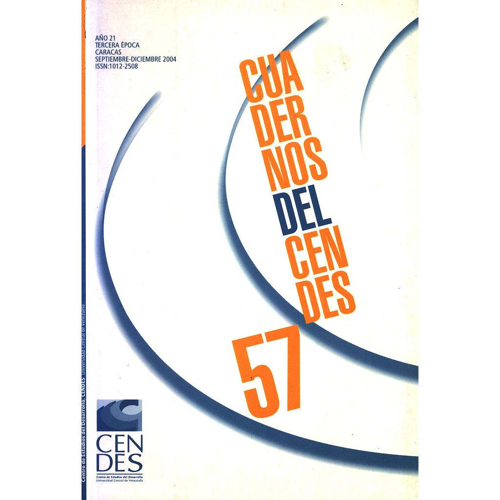 Cuadernos del CENDES N°57