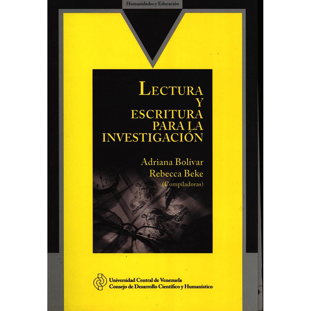 Lectura y escritura para la investigación