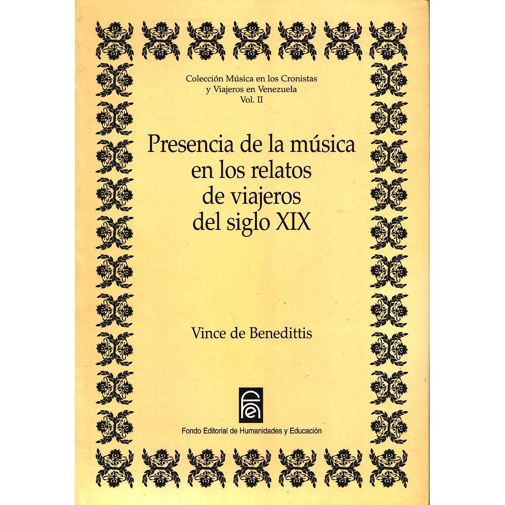 Presencia de la música en los relatos de viajeros XIX