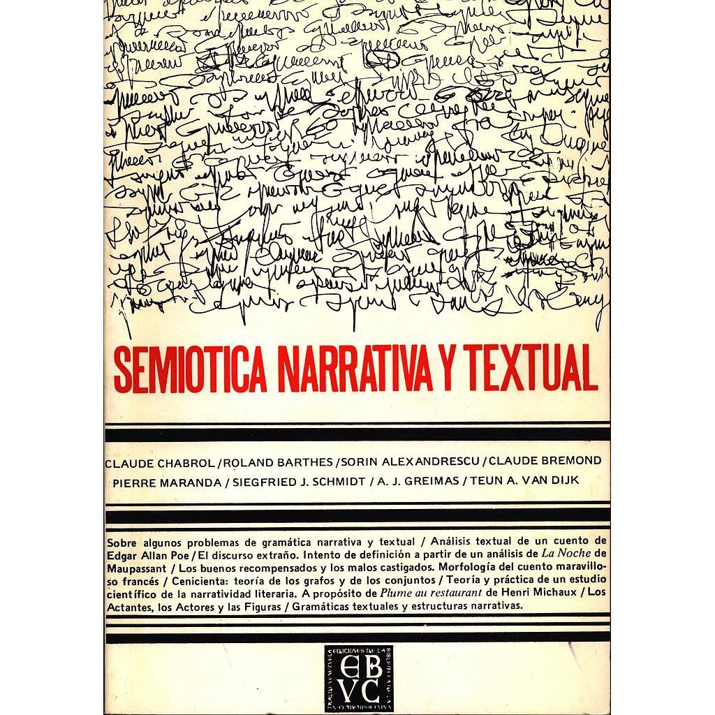 Semiótica narrativa y textual