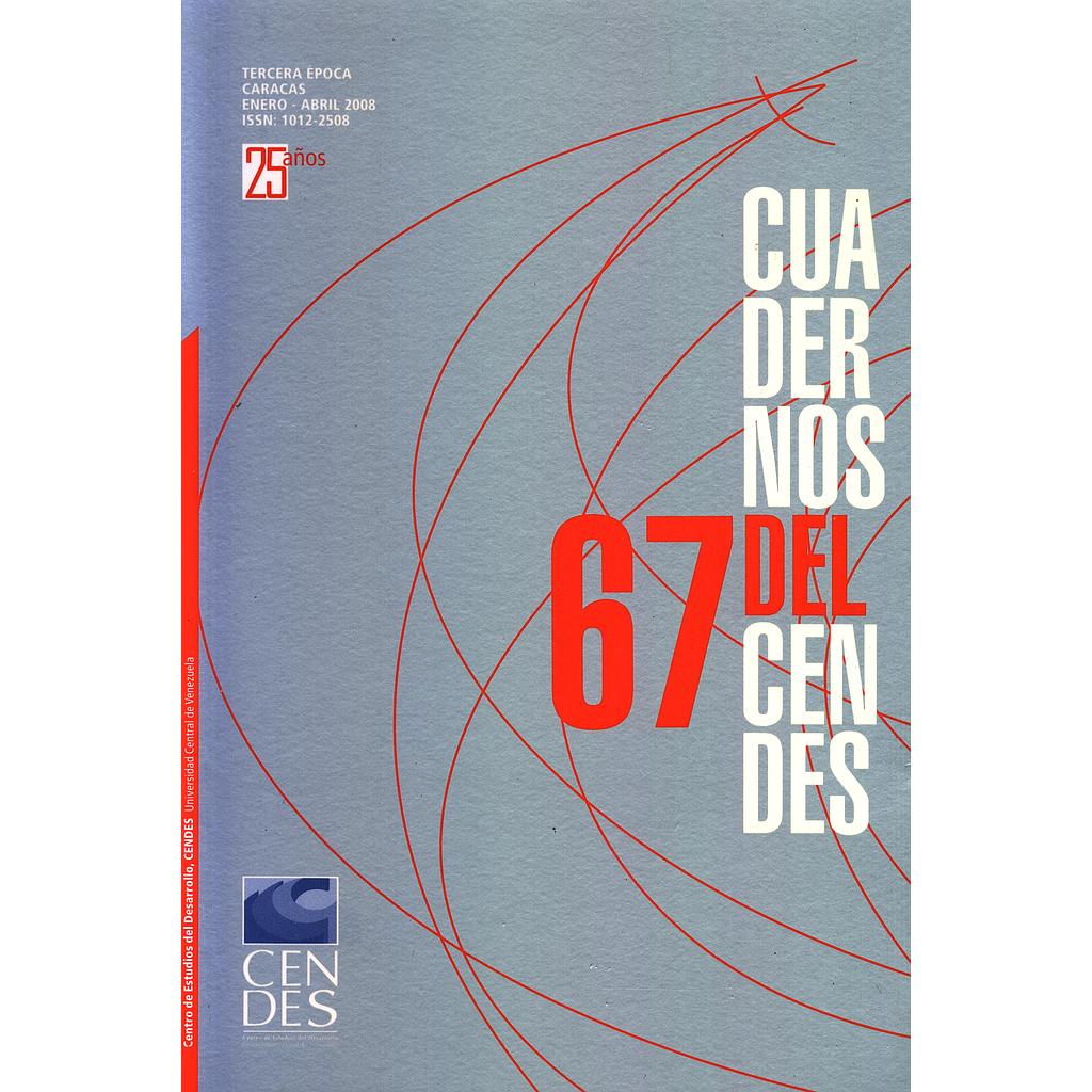 Cuadernos del CENDES N°67