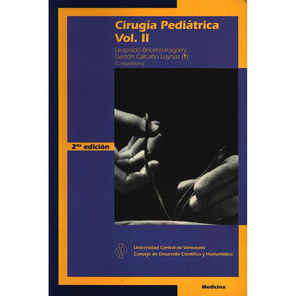 Cirugía pediátrica. Volumen II